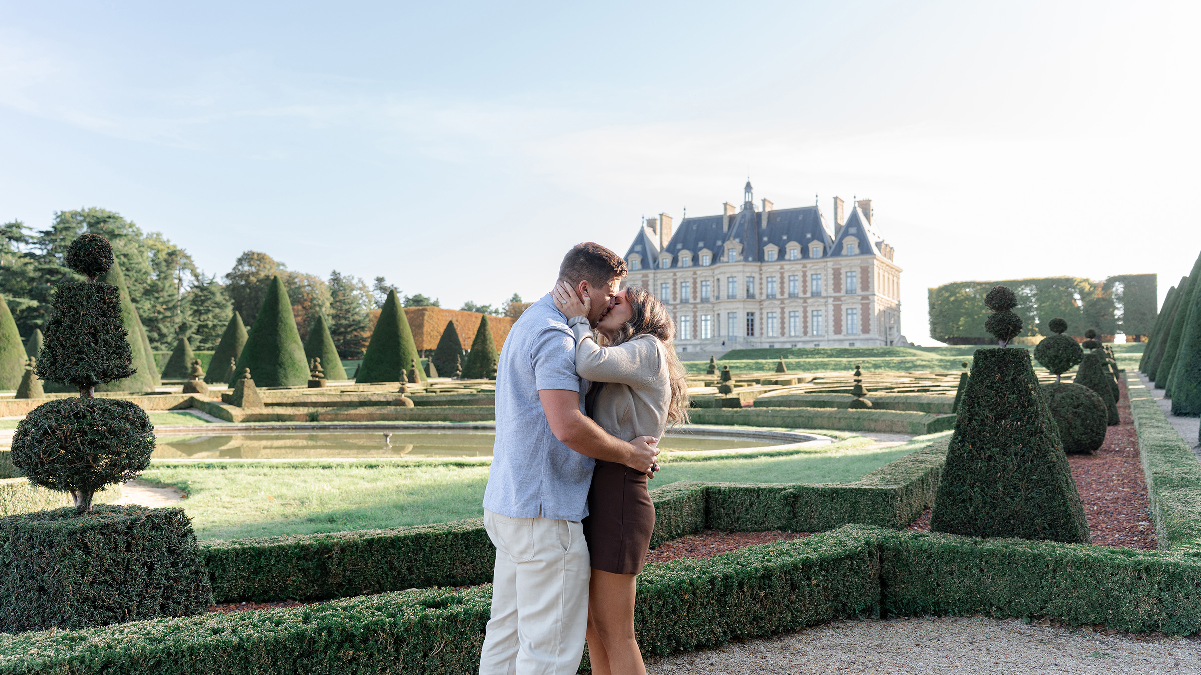 Couple au lac d'Annecy